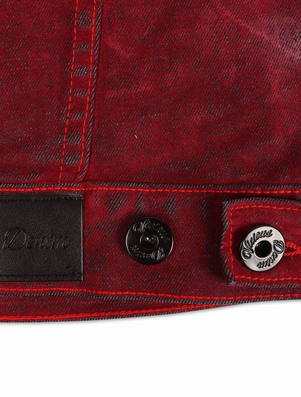 Vicious VELVET COATED DENIM JACKET