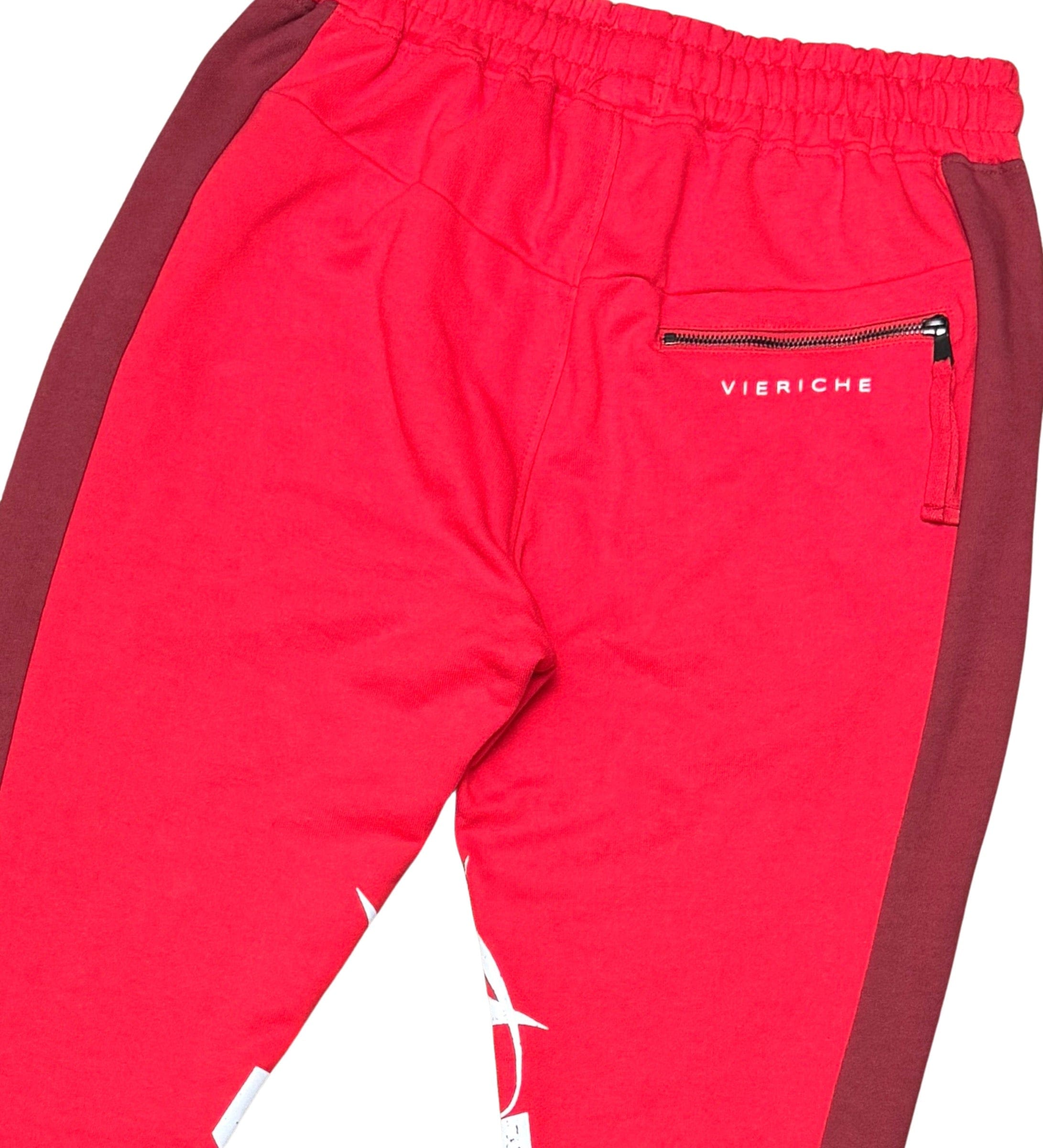 Vie Riche Venom Biker Sweatpants (RED)