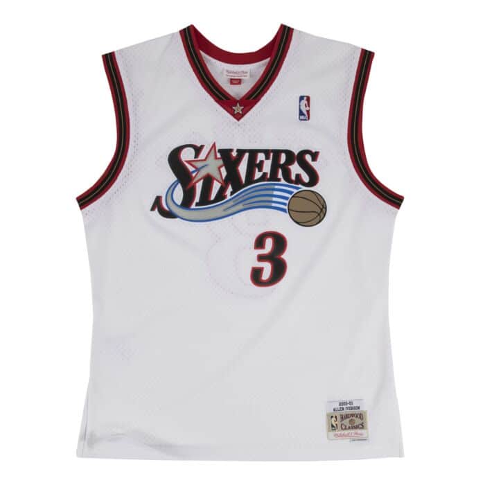 NBA SWINGMAN HOME JERSEY 76ERS 00 ALLEN IVERSON