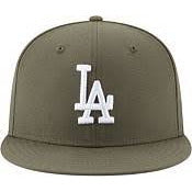LOS ANGELES DODGERS OLIVE 59FIFTY FITTED