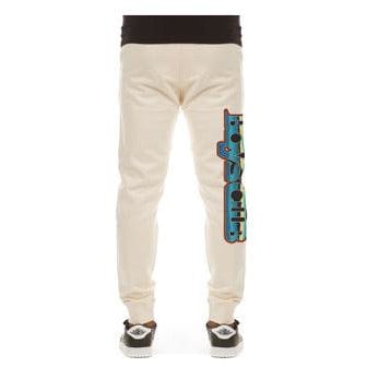 Back view of the Billionaire Boys Club BB Fairbanks Jogger in buttercream
