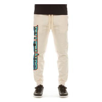 Front view of the Billionaire Boys Club BB Fairbanks Jogger in buttercream