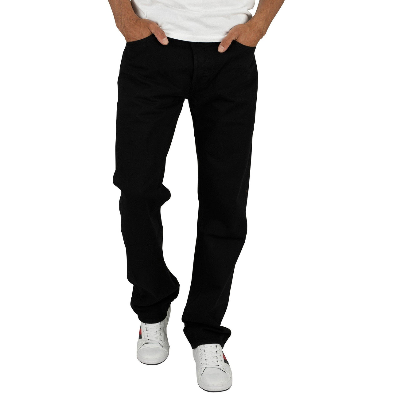 Levi's 28 / 30 501® ORIGINAL FIT MEN'S JEANS BLACK