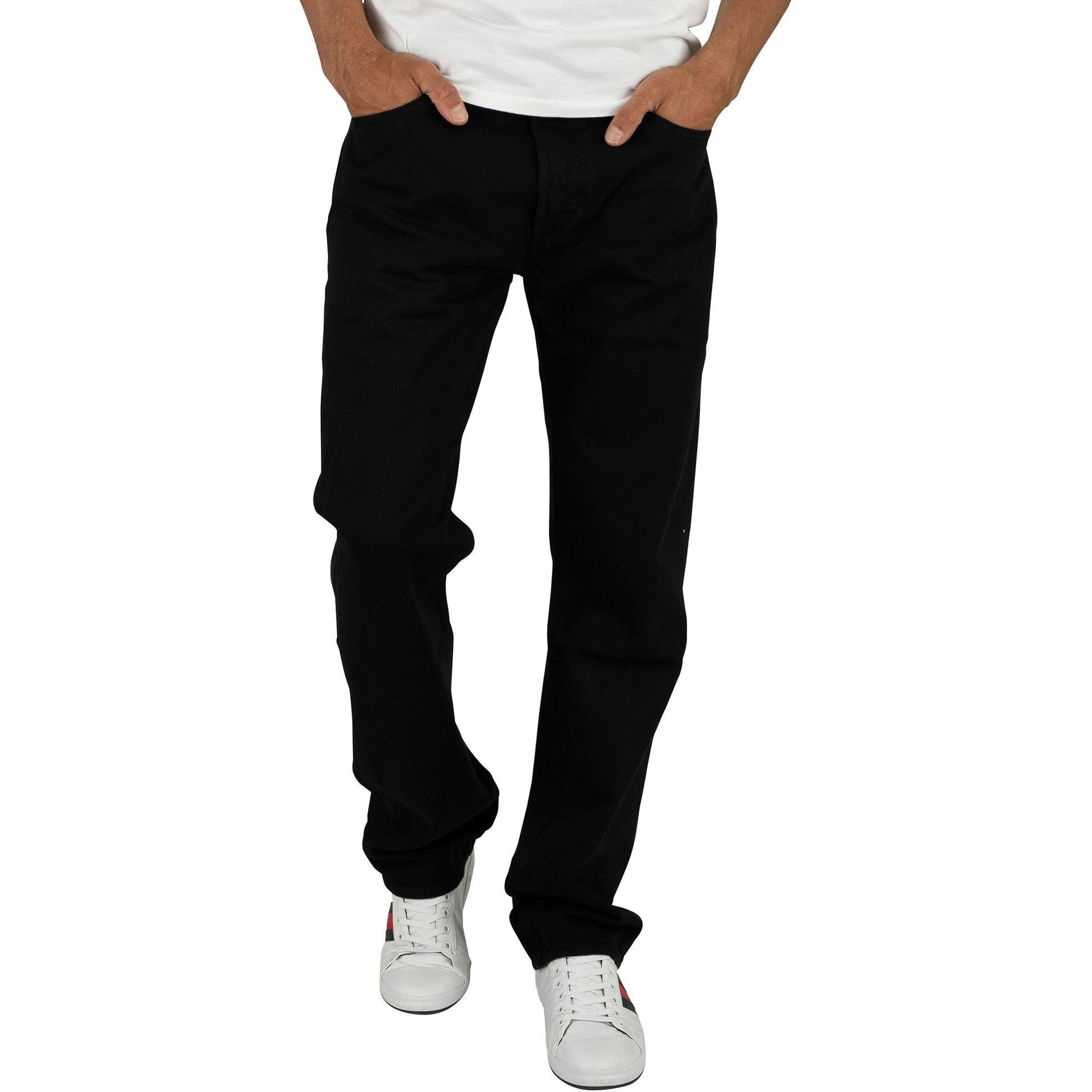 Levi's 28 / 30 501® ORIGINAL FIT MEN'S JEANS BLACK