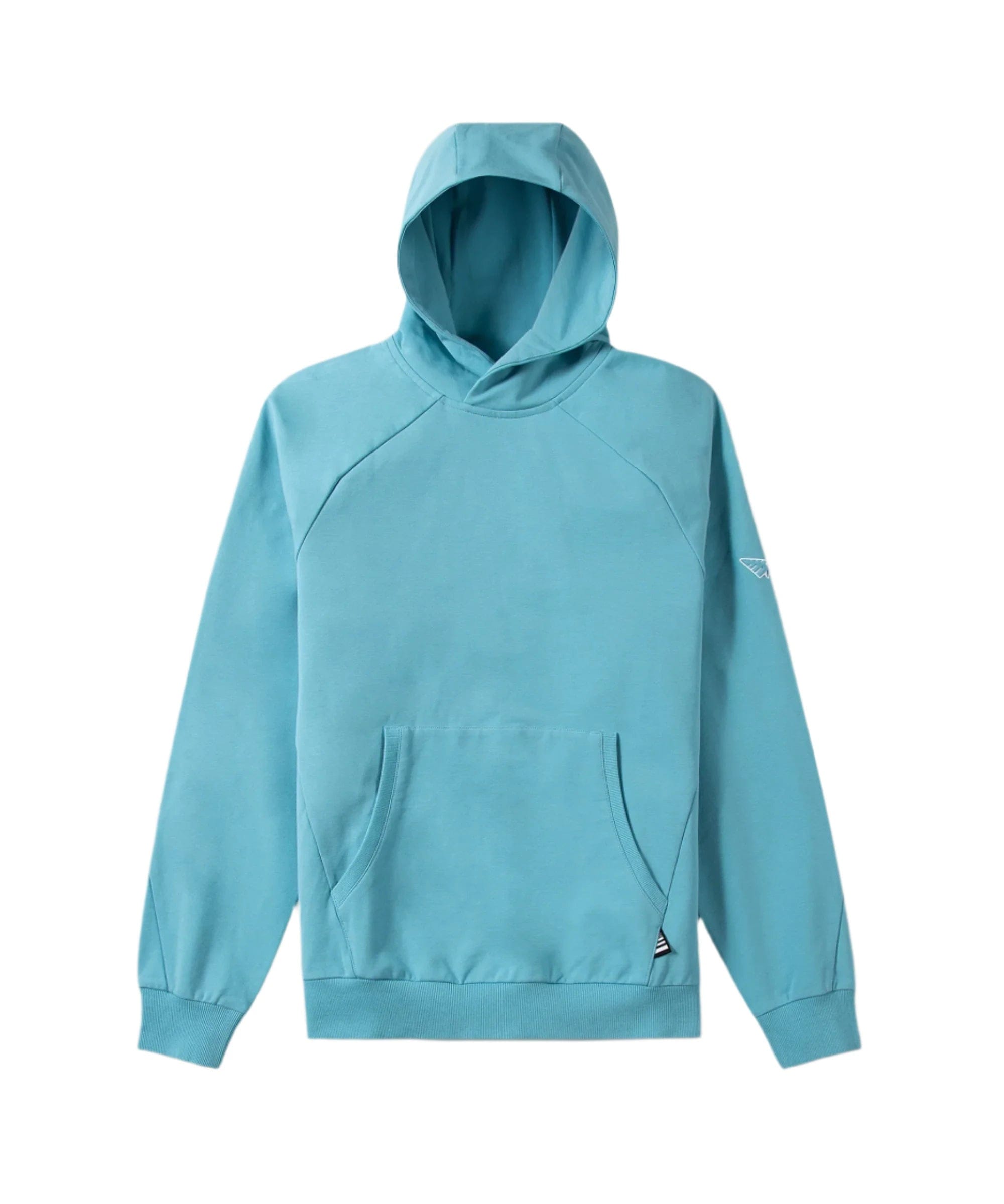 Paper Planes S / Cool Water Solid Hoodie