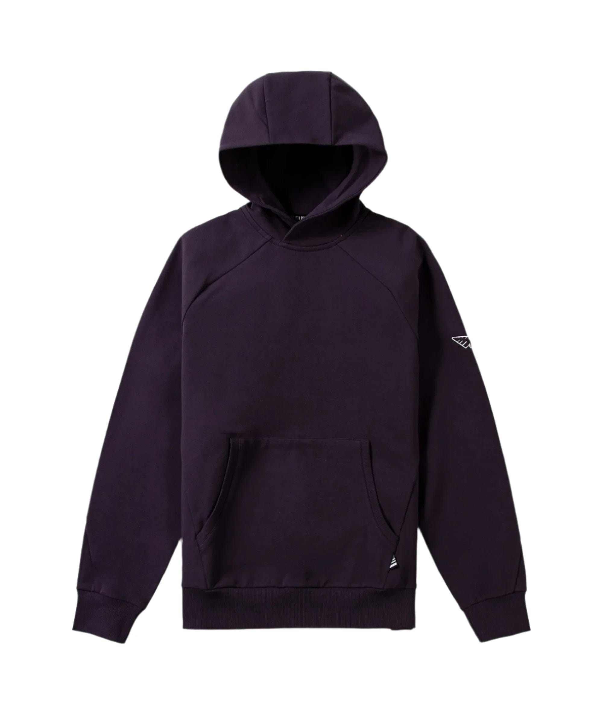 Paper Planes S / Deep Purple Solid Hoodie