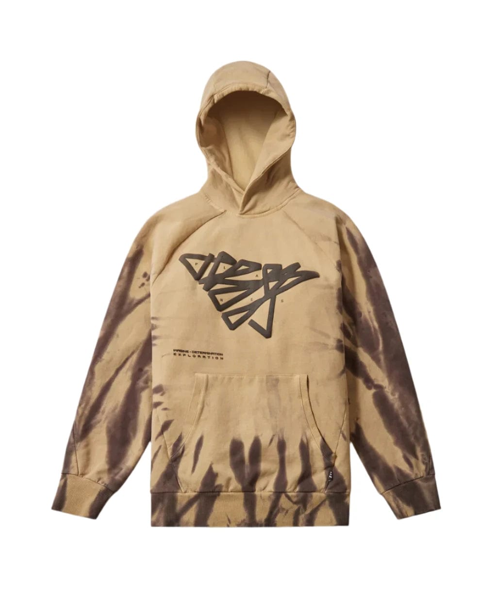 Paper Planes S / Pebble Path To Greatness Tie Dye Hoodie