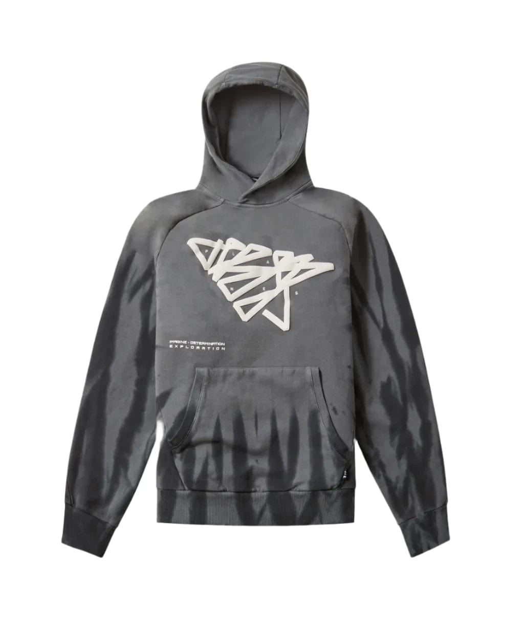 Paper Planes S / Poppy Seed Path To Greatness Tie Dye Hoodie