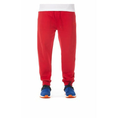 Front view of the Billionaire Boys Club BB Mars Sweat Pant in tango red