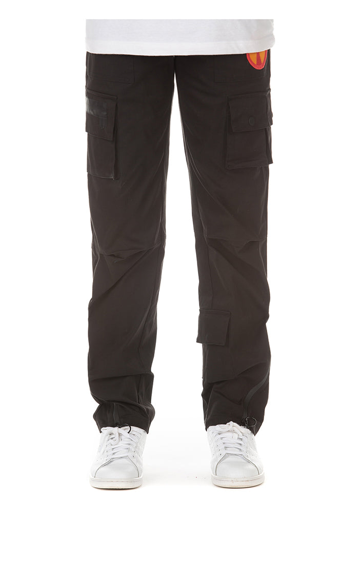 Front View of the Billionaire Boys Club BB Darkside Pant in black
